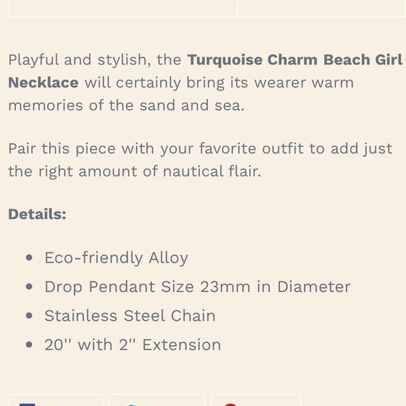 NWT 🌴 ECO-FRIENDLY SILVER-ALLOY STAINLESS STEEL “BEACH GIRL” PALM TREE NECKLACE - Picture 4 of 4